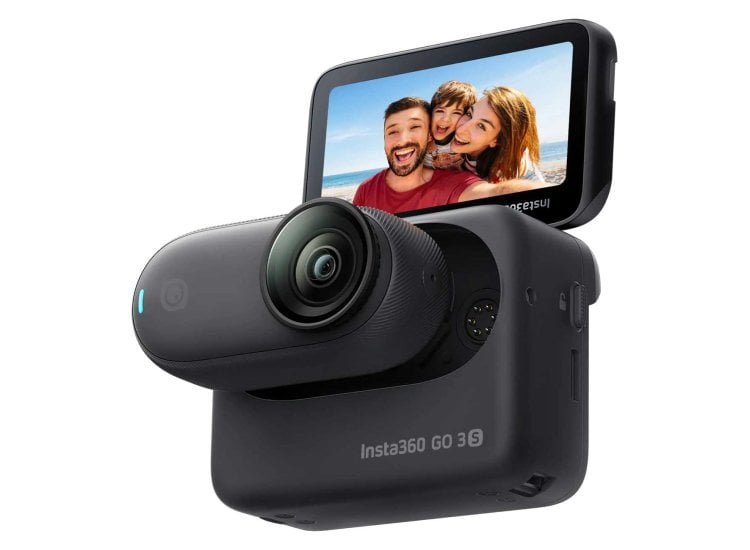 Insta360 GO 3S 128GB Action Camera Black GO3S-128GB-BK Abt