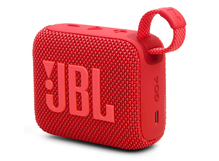 JBL Portable Bluetooth Speaker Go 4 in Red - JBLGO4REDAM
