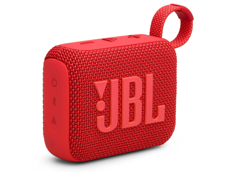 JBL Portable Bluetooth Speaker Go 4 in Red - JBLGO4REDAM