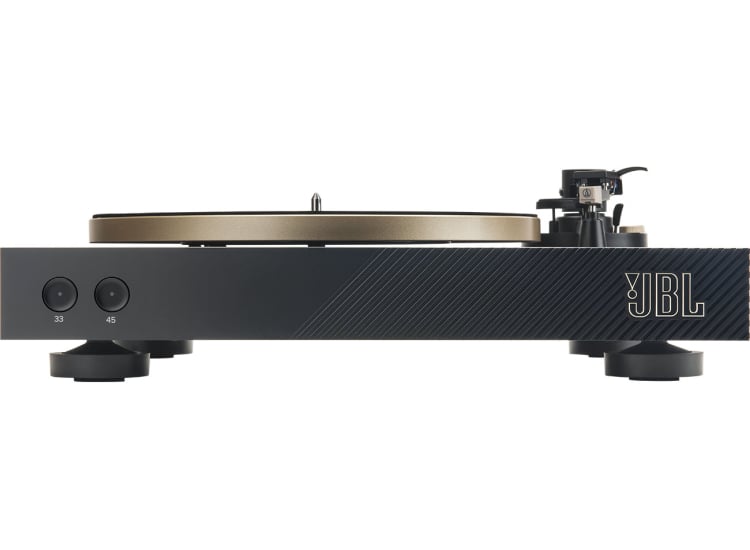JBL Bluetooth Turntable Spinner BT in Black and Gold - JBLSPINNERBTGLLDAM