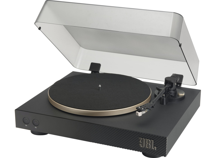 JBL Bluetooth Turntable Spinner BT in Black and Gold - JBLSPINNERBTGLLDAM