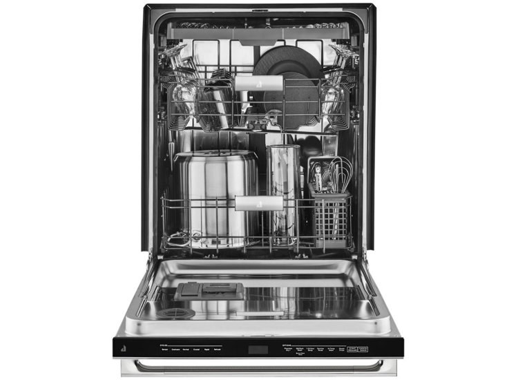 JennAir NOIR 24-Inch Built-In Dishwasher in Stainless Steel