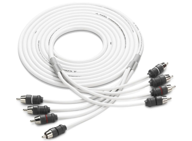 JL Audio XMD-WHTAIC2-3 (xmdwhtaic23) 3 ft (0.91 m) 2-Channel Marine RCA JL Audio XMD-WHTAIC2-3 (xmdwhtaic23) 3 ft (0.91 m) 2-Channel Marine RCA