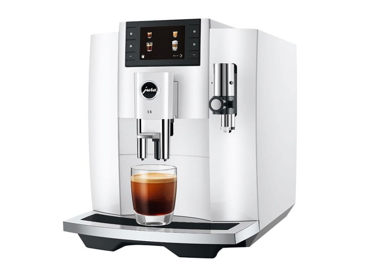 Coffee Machine Jura E8 Stores JURA E8 Automatic Coffee Machine