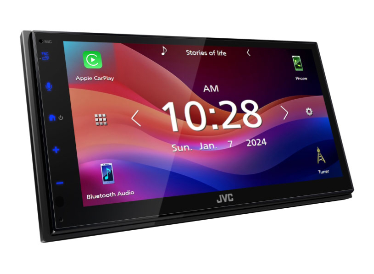 JVC 6.8-Inch Digital Media Receiver - KW-M590BT