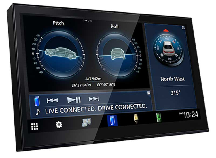 Kenwood 8-inch Digital Multimedia Receiver - DAX800XR