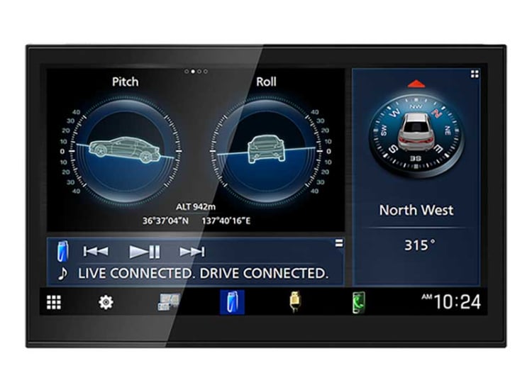 Kenwood 8-inch Digital Multimedia Receiver - DAX800XR