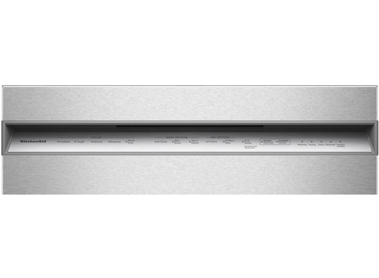 KitchenAid Dishwasher with 40+ Total Wash Jets 24-Inch In PrintShield Stainless Steel - KDFS324SPS
