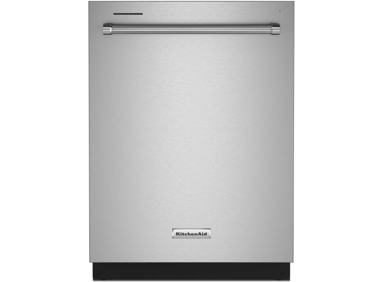 KitchenAid Dishwasher Top Controls With Third Level Jet Rack 24-Inch in Stainless Steel - KDTE304RPS