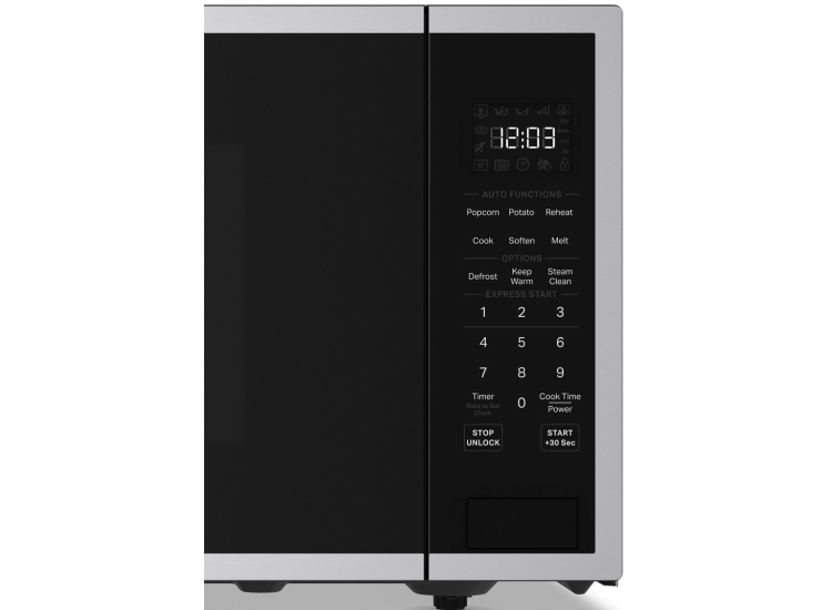 KitchenAid 1.6 Cu. Ft. Countertop Microwave in PrintShield Stainless Steel - KMCS122SPS