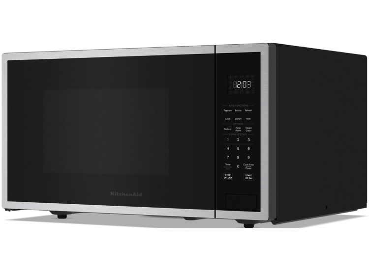 KitchenAid 2.2 Cu. Ft. Countertop Microwave in PrintShield Stainless Steel - KMCS324SPS
