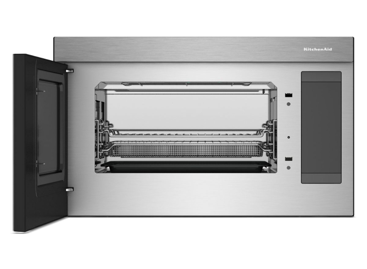 KitchenAid Multifunction Over-the-Range Microwave in PrintShield Stainless Steel - KMMF530PPS
