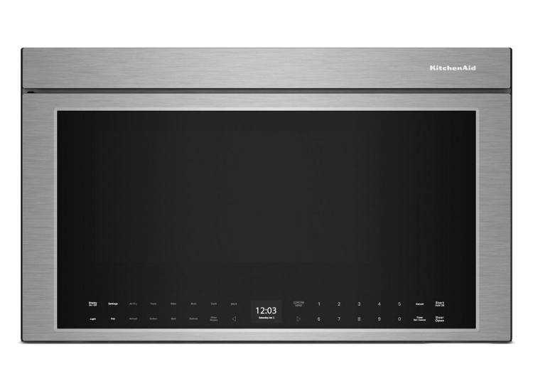 KitchenAid Stainless Side-By-Side Refrigerator & Freestanding Gas Range Package - KITCPACK8