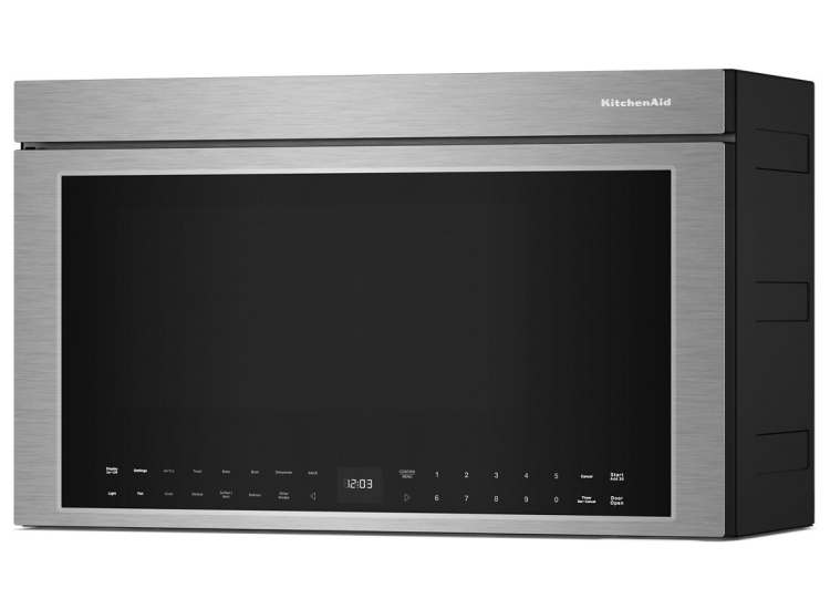 KitchenAid Over-The-Range Microwave Oven With Infrared Sensor in PrintShield Stainless Steel - KMMF730PPS