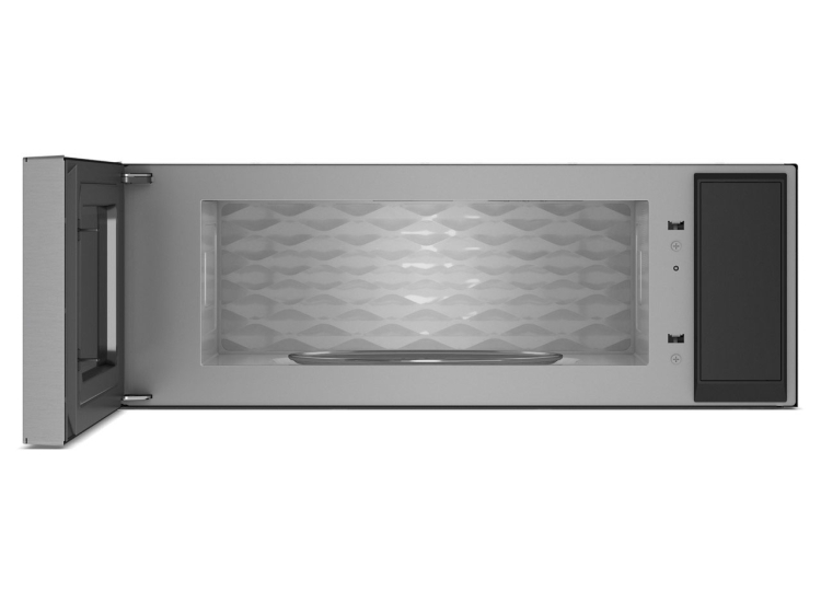 KitchenAid Smart Low Profile Microwave Hood Combination 30-Inch in Fingerprint Resistant Stainless Steel - KMML550RPS