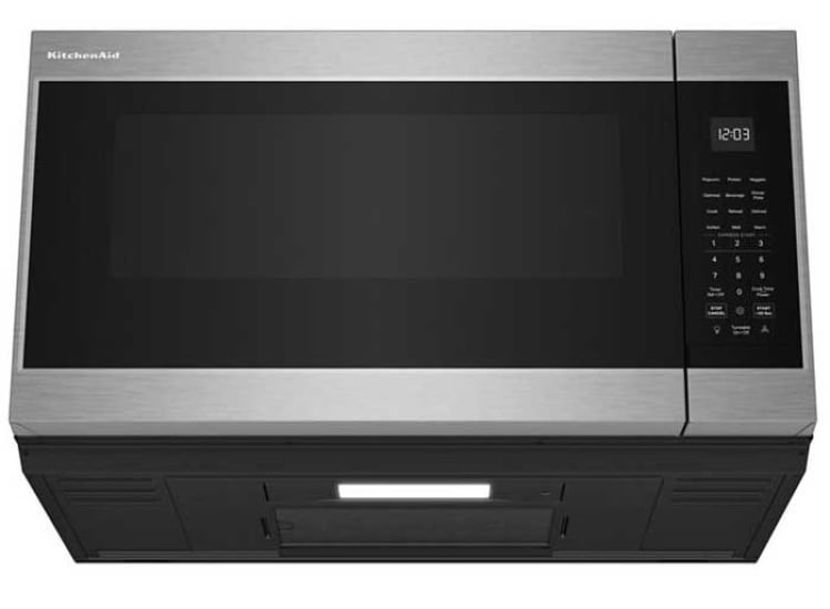 KitchenAid Over-The-Range Microwave Oven 1.9 Cu. Ft in PrintShield Stainless Steel - KMMS130RPS