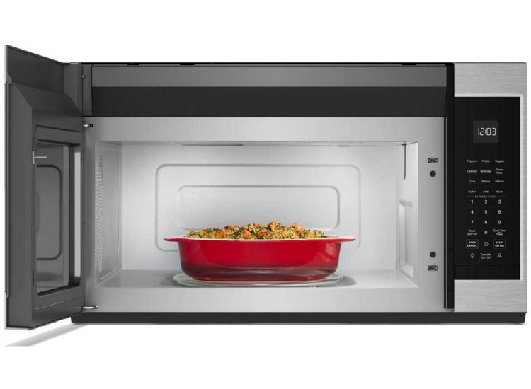 KitchenAid Over-The-Range Microwave Oven 1.9 Cu. Ft in PrintShield Stainless Steel - KMMS130RPS