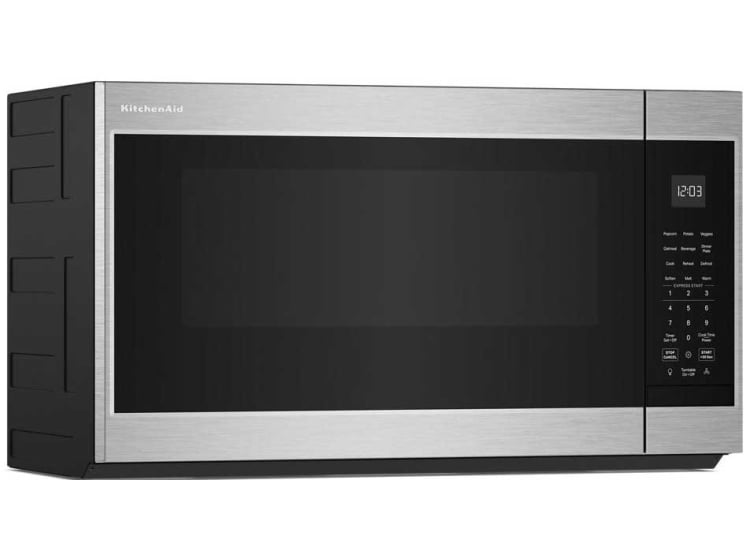 KitchenAid Over-The-Range Microwave Oven 1.9 Cu. Ft in PrintShield Stainless Steel - KMMS130RPS