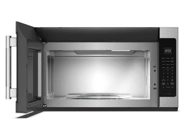 Microhood KitchenAid 2.1 Cu. Ft. Microwave Hood Combination 30-In - KMMS330SPS