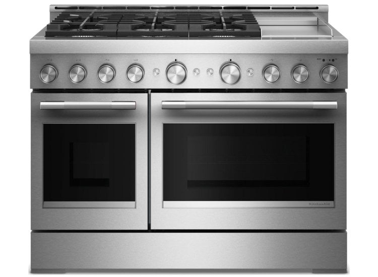 KitchenAid Gas Range with Griddle 48