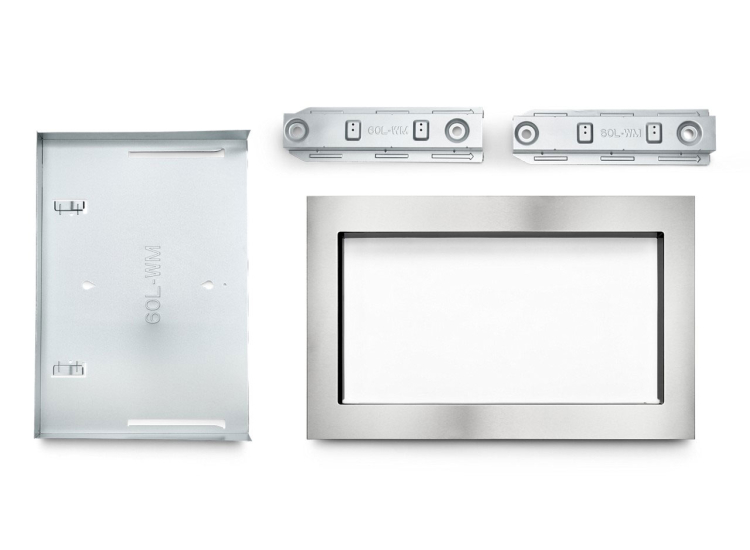Kit Kitchenaid KitchenAid Trim Kit 30-Inch Microwave In Stainless Steel - MTK2230SS