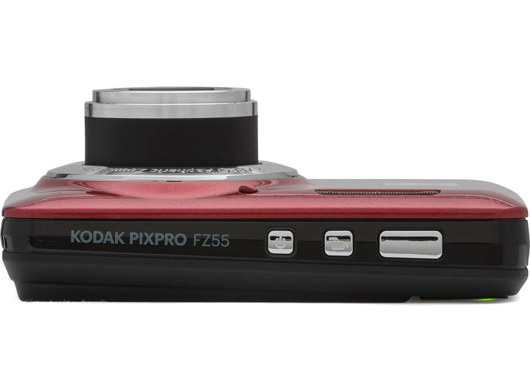 KODAK PIXPRO FZ55 Friendly Zoom Point and Shoot Camera 16MP in Red - FZ55RD