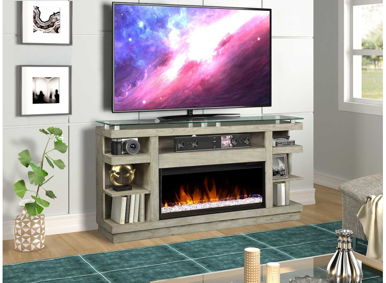 Legends Furniture Celino 74" Fireplace TV Stand - ZCEL-1974