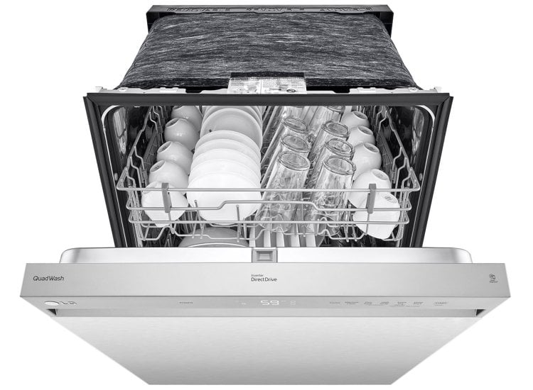Black Stainless Ldf5545bd Review LG Front Control Dishwasher With