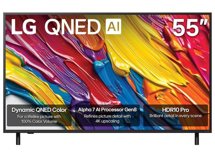 LG QNED82 Series TV QNED 4K 55-Inch with webOS 55QNED82AUA