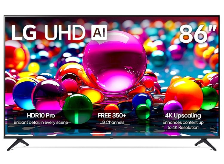 LG UA77 Series TV UHD AI 4K Smart 86-Inch 86UA7700 Abt