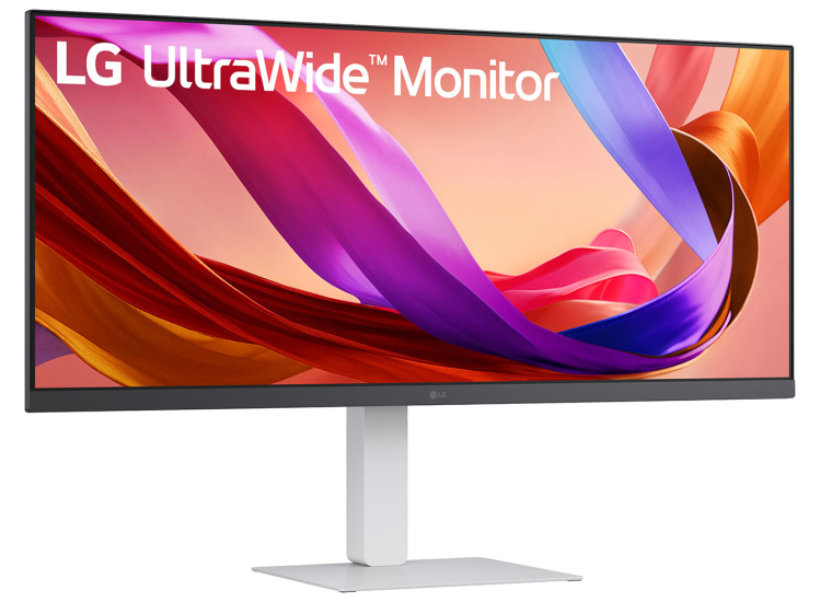LG Monitor 34-Inch FHD UltraWide IPS 100Hz VESA DisplayHDR 400 with Built-in Speakers in White - 34U530A-W