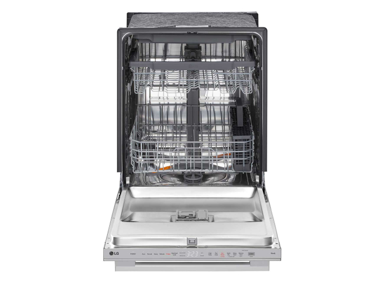 LG Top Control Dishwasher with QuadWash Pro 24-Inch in Stainless Steel - LDTH555NS