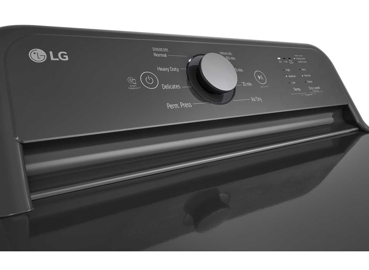 LG Electric Dryer 7.3 Cu. Ft. With Sensor Dry in Grey - DLE6100M