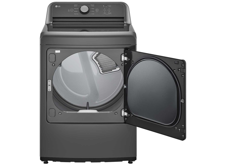 LG Electric Dryer 7.3 Cu. Ft. With Sensor Dry in Grey - DLE6100M
