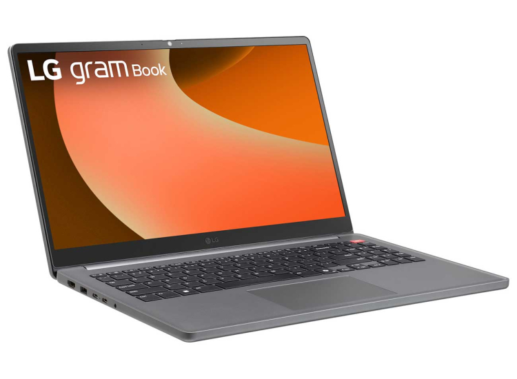 LG gram Book Laptop 15.6-Inch Intel Core i5-1334U 8GB RAM 512GB SSD in Titan Silver - 15U50T-G.ARS2U1