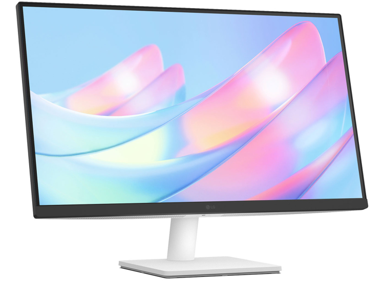 LG UltraFine Computer Monitor 27-Inch 4K UHD with HDR10 in White - 27US500-W