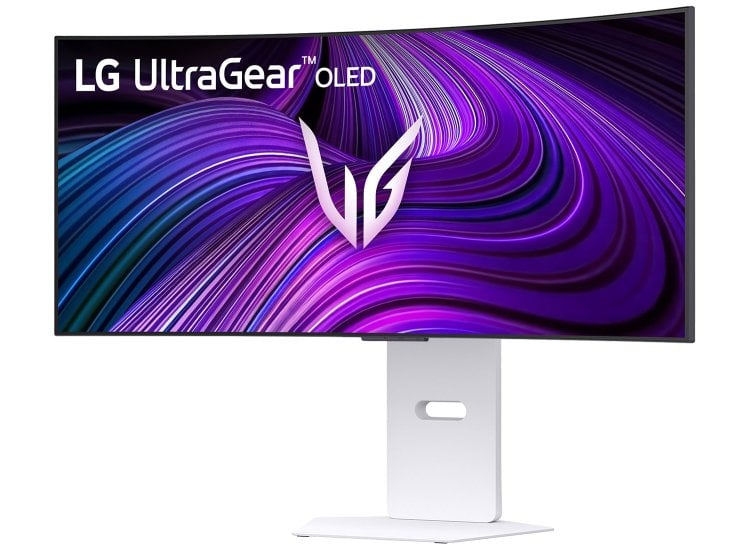 LG UltraGear OLED Computer Monitor WQHD 240Hz 34GX90SA-W