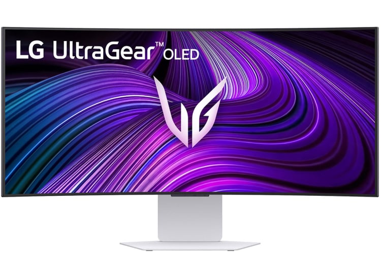 LG UltraGear OLED Computer Monitor 34-Inch WQHD 240Hz 0.03ms Smart with webOS in Silver - 34GX90SA-W