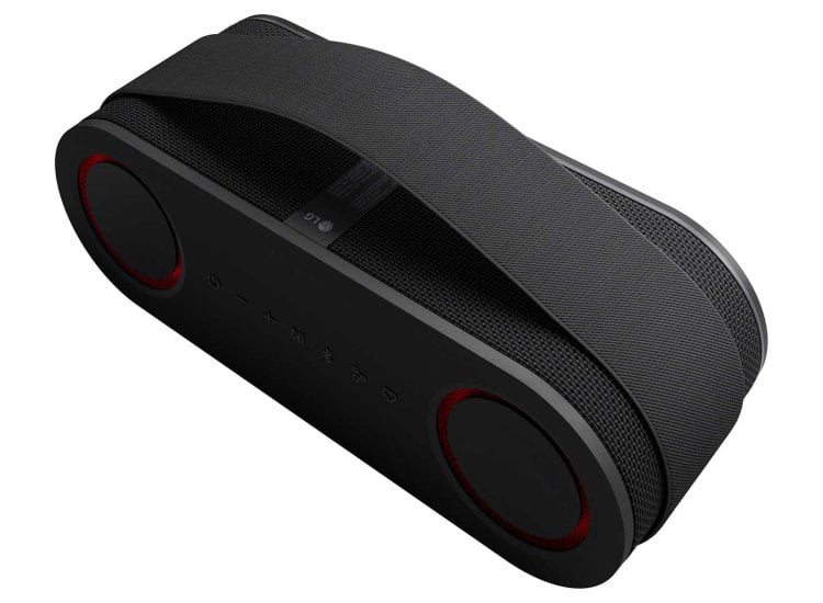 LG xboom Bounce Black Portable Bluetooth Speaker Abt