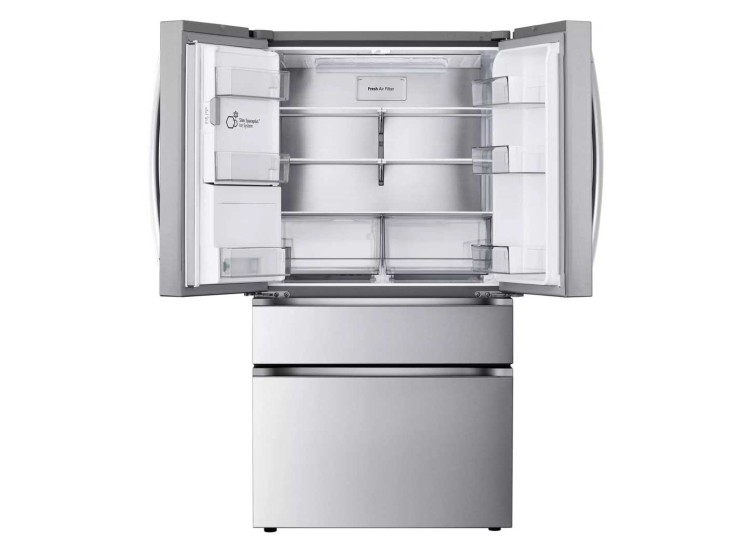 LG 24.5 Cu. Ft. 4-Door French Door Smart Refrigerator 36-Inch Wide in PrintProof Stainless Steel - LF25G8330S