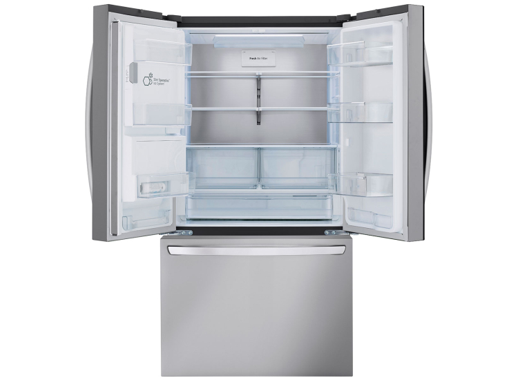 LG 26 Cu. Ft. French Door Refrigerator 36-Inch Wide ADA in PrintProof Stainless Steel - LRFXC2606S