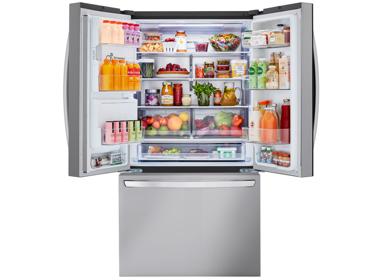 LG 26 Cu. Ft. French Door Refrigerator 36-Inch Wide ADA in PrintProof Stainless Steel - LRFXC2606S