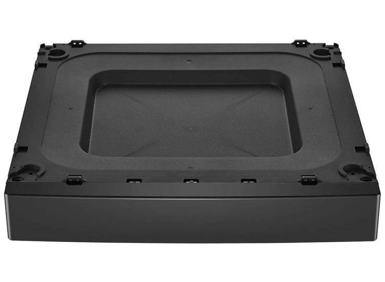 LG ADA Compliant Pedestal Riser in Black Steel - WDPS2B | Abt