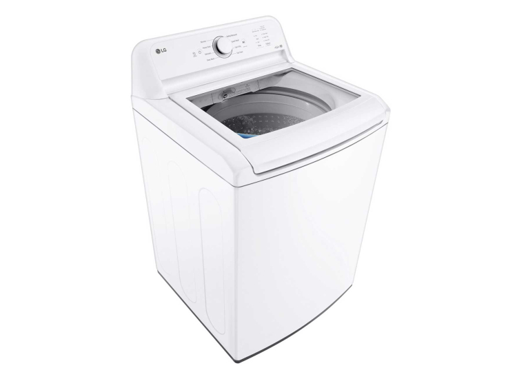 LG Top Load Washer With TurboDrum Technology 4.3 Cu. Ft. in White - WT6100CW