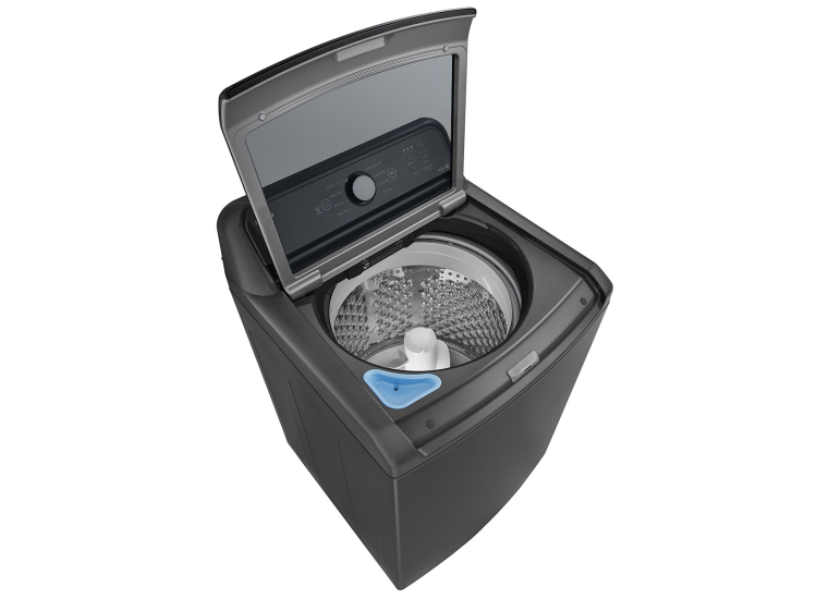 LG Top Load Washer 4.1 Cu. Ft. With Agitator And SlamProof Glass Lid in Grey - WT6105CM