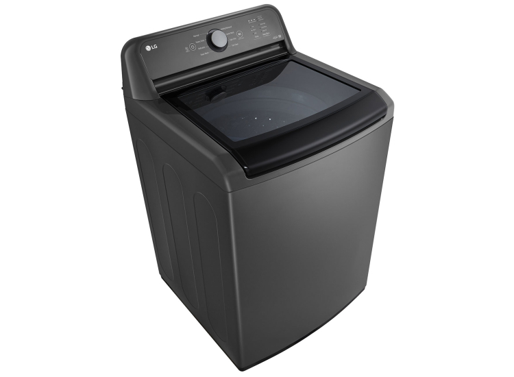 LG Top Load Washer 4.1 Cu. Ft. With Agitator And SlamProof Glass Lid in Grey - WT6105CM
