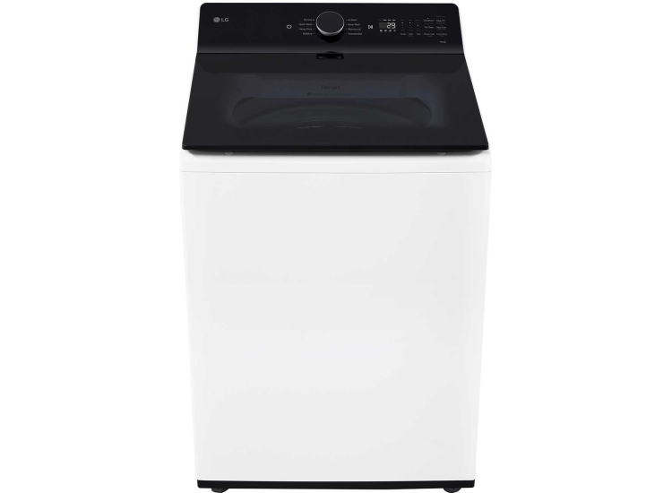 LG Top Load Washer Smart With EasyUnload, AI Sensing 5.5 Cu. Ft. in White - WT8400CW