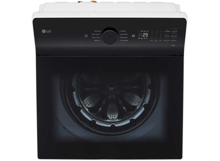 LG Top Load Washer Smart With EasyUnload, AI Sensing 5.5 Cu. Ft. in White - WT8400CW