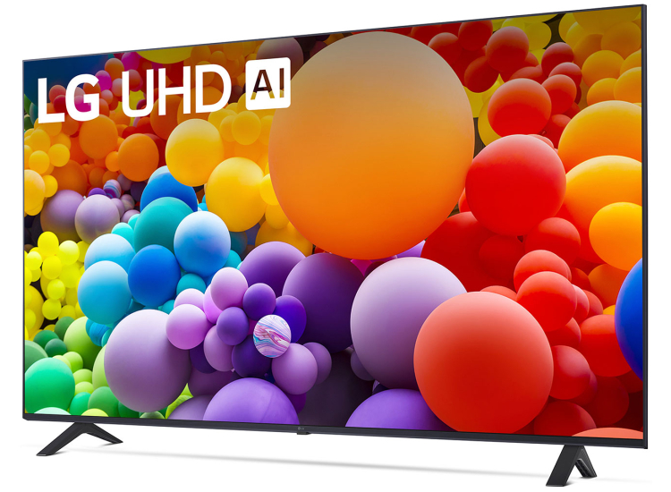 LG UT70 Series LED TV 65-Inch 4K Smart with webOS 24 in Black - 65UT7000PUA