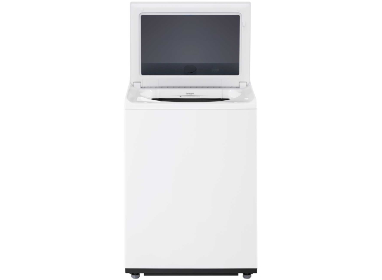 LG Smart Top Load Washer with EasyUnload and AI Sensing 5.0 Cu. Ft. in White - WT8200CW